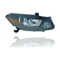 thumbnail image 3 of Headlight Assembly - Compatible/Replacement for '08-10 Honda Accord Coupe - Pair, Left Driver + Right Passenger Set - 33100TE0A01, 33150TE0A01 CAPA, 3 of 4