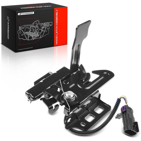 A-Premium Hood Latch Lock Compatible with Chevrolet Chevy & GMC & Cadillac | for Chevy Silverado 1500 Impala Tahoe Silverado 2500 HD Suburban 1500 Malibu & Sierra Sierra 2500 HD Yukon & Escalade