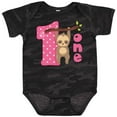thumbnail image 3 of Inktastic Pink Sloth 1st Birthday Girls Baby Bodysuit, 3 of 5