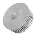thumbnail image 3 of Disco de cerdas de 2 pulgadas con vástago abrasivo para eliminar rebabas y óxido en metal gris., 3 of 14