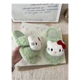 thumbnail image 1 of Y2K Hello Kitty Slippers Cute Plush Home Slippers Warm Cotton Slippers Non-Slip One-Word Drag Comfortable Lightweight Slippers, 1 of 6