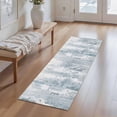 thumbnail image 3 of Washable Kitchen Runner Rug 2x5 ft, Modern Abstract Textured Kitchen Runner Rug, Non Slip Soft Low Profile Rug with PVC Backing for Kitchen Sink, Hallway & Laundry Room, 3 of 6