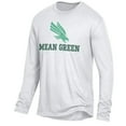 thumbnail image 2 of Men's Alternative Apparel White North Texas Mean Green Keeper Long Sleeve T-Shirt, 2 of 3