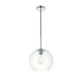 thumbnail image 3 of Baxter 1 Light Chrome Pendant With Clear Glass, 3 of 3