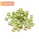 thumbnail image 3 of Mosaico Azulejos Unique Bargains Vidrio Brillo Cristal 1 x 1cm 200uds 200g Hierba Verde, 3 of 7