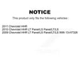 thumbnail image 2 of CMX Front Rear Disc Brake Rotors Ceramic Pads and Drum Kit for Car Chevrolet HHR K8C-102439, 2 of 11