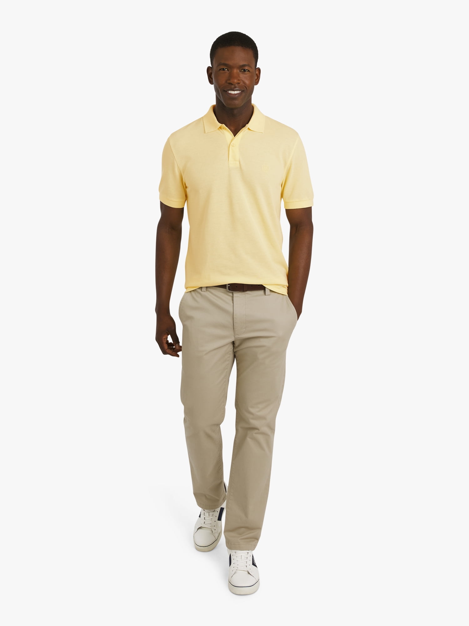 Chaps Men's & Big Men's Everyday Pique Polo Shirt, Sizes S-3XL