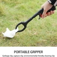 thumbnail image 3 of Grabber Tool for Ergonomic Grip, Wide Application ABS Plastic Grabber for Picking Up Small Debris and Pests with Anti-Slip and Compact Design, 2 Piece Set for Home and Garden, 3 of 6