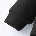 thumbnail image 5 of Gibobby Sudadera de mujer, Sudaderas casuales para mujer, capucha con cordón, sudadera con capucha, manga larga(Negro,G), 5 of 5
