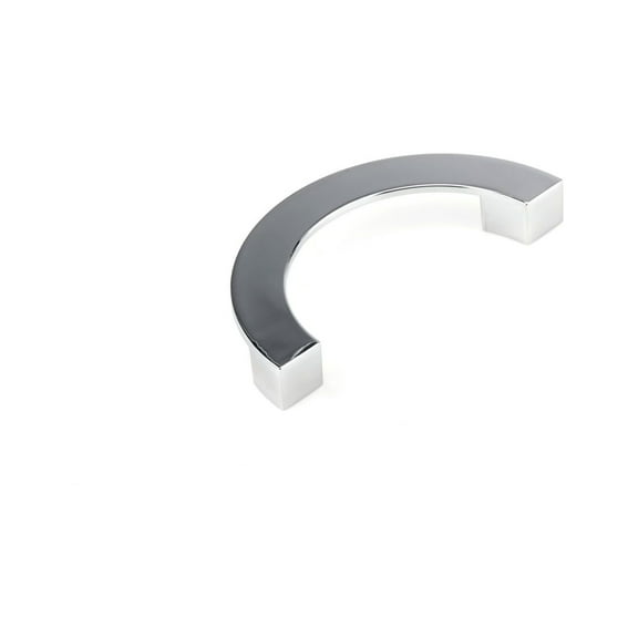 Richelieu Bp6367128 5-1/2" Long Finger Cabinet Pull - Chrome