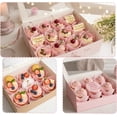 thumbnail image 4 of 50Pcs Tulip Cupcake Liners for Baking Cups, Greaseproof Muffin Paper Holders Disposable Unbleached Cup Cake Wrappers for Birthday Banquets Wedding Baby Showers Party Christmas, 4 of 4