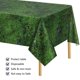 thumbnail image 4 of Mantel Durony de plástico con estampado de musgo verde, 274 x 137 cm, 2 unidades, 4 of 7