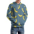 thumbnail image 5 of Yellow Banana Pattern(2) 3d Sweatshirts Hoodie Fashion Casual Personality Men's Women Street Hoodie Pullovers Long Sleeve Comfortable Top, 5 of 6