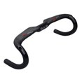 thumbnail image 2 of Manillar de bicicleta de fibra de carbono Ec90, manillar de bicicleta de carretera, manillar Play Ud mate (420mm) Rojo Verde, 2 of 5