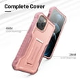 thumbnail image 7 of ExoGuard For iPhone 12/iPhone 12 Pro Case, Phone Case with Screen Protector and Kickstand (Pink), 7 of 7