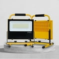 thumbnail image 4 of Work Light, 9000LM LED Work Lights IP65 Waterproof Flood Lights, 6500K 100W Portable Work Lights With Stand For Workshop, Construction Site, Job Sit, 4 of 8