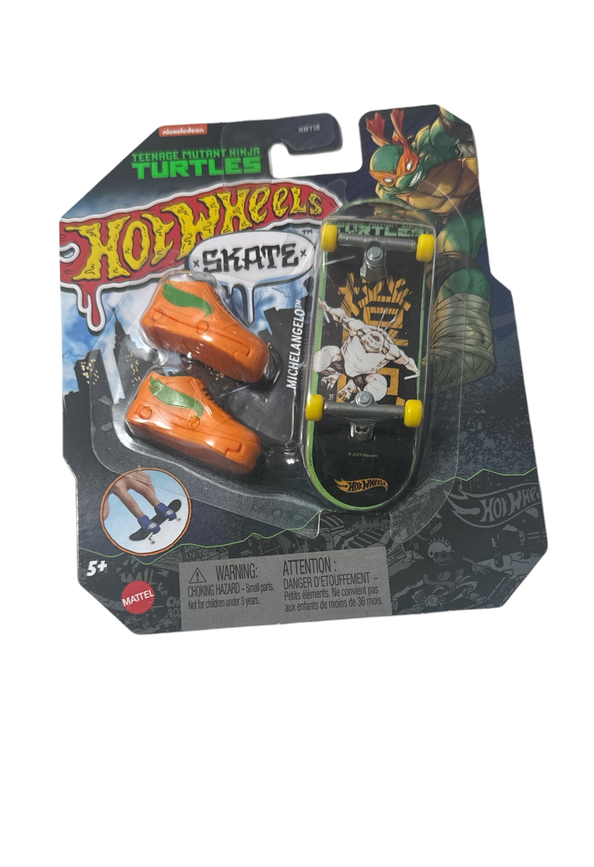 Hot Wheels SKATE - Premium TMNT Set of 4 - Teenage Mutant