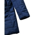thumbnail image 6 of Ma Croix Womens Lightweight Alternative Down Puffer Coat Parka Jacket with Plush Lined Hood, 6 of 9