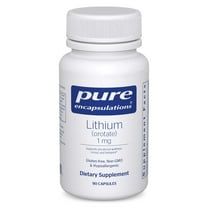 Pure Encapsulations Lithium (Orotate) 1 mg | Support for Calmness and Behavior | 90 Capsules