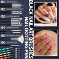 thumbnail image 2 of Set de pinceles para uñas Fandamei Nail Art Kits para principiantes, 2 of 7