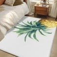 thumbnail image 4 of Area Rugs 2.7'x5', Pineapple Carpet for Living Room Bedroom Dining Room, Summer Botanical Watercolor Throw Kitchen Rugs Non Slip Washable Rectangle Indoor Outdoor Rugs, 4 of 8