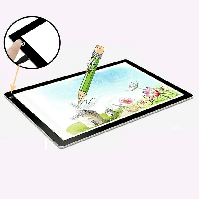 YouLoveIt Light Board A4 LED Drawing Board Light Table Light Up Drawing