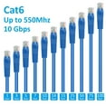 thumbnail image 4 of Steren 10ft Cat6 Patch Cord Snagless UTP cULus Molded Blue, 4 of 4