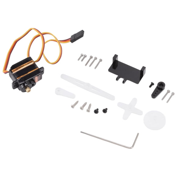Servo de repuesto RC BuyWeek ES08MA II Mini Servo de metal para modelo RC