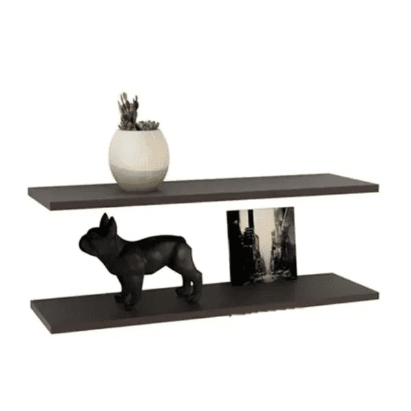 SET 2 Repisas Flotantes Libreros Empotrables en Pared Repisas Flotantes PAGODA Moderno Minimalista