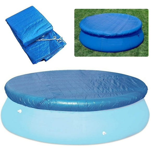 Swimming Pool Cover , 8-15-Foot Round Easy Set Pool Cover for Family