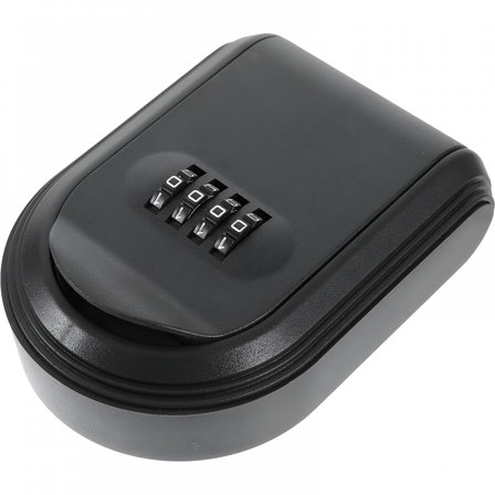 LAMIRO Key Box Password Lock Door Wall Mounted Safe (Black) 1pc Hidden Outdoor Keys Holder for outside