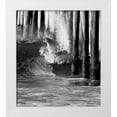 thumbnail image 3 of Lee Peterson 4x24 White Modern Wood Framed Wall Art Titled - Wave VI, 3 of 5