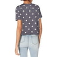 thumbnail image 2 of 5114EA Hanes Alternative Women's Cropped T-shirt Stars M, 2 of 2
