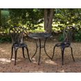 thumbnail image 2 of Patioflare Diane Cast Aluminum Bistro Set, 2 of 6