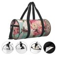 thumbnail image 3 of Easygdp Vintage Typewriter Floral Bolsa de Viaje, Bolsa de Mano, Bolsa de Gimnasio, Bolsa de Equipaje para Viaje, 3 of 6