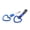 Blue, variant on Heart Car Anti Statics Strap Warning Loop Racing Tow Strap For Bumper With Decorative Design In Multiple Color