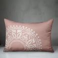 thumbnail image 3 of Creative Products Pink Boho Circle 20 x 14 Spun Poly Pillow, 3 of 3