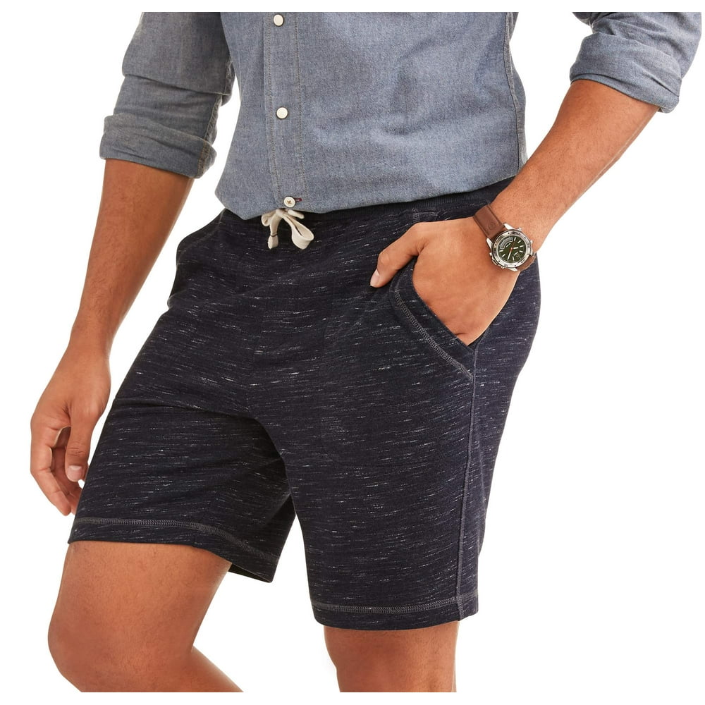 burgundy jogger shorts