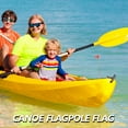 thumbnail image 6 of SIEYIO Flagpoles Kayak Safety Flags with Base Kits Safety Kayak Track Mounting Kits, 6 of 8