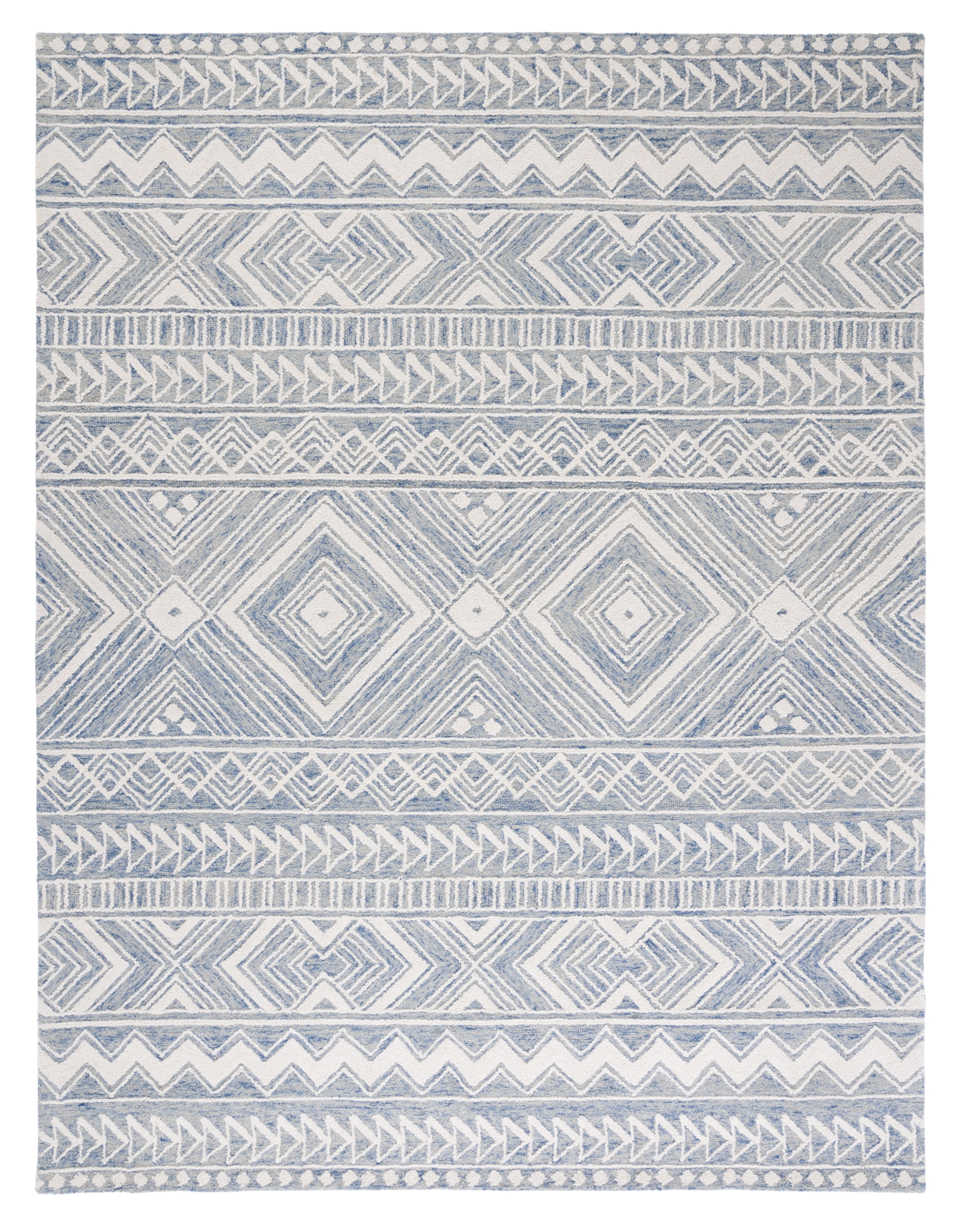 Safavieh Metro Padraic Medallion Area Rug, Blue/Ivory, 8' x 10'