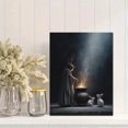 thumbnail image 2 of Mystical Wizard Alchemy Rabbits Canvas Print Wall Art for Living Room Office Cafe Game Room, 2 of 8
