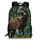 thumbnail image 1 of 16 inch animal pattern waterproof backpack for primary and secondary schools and kindergartens, 1 of 1