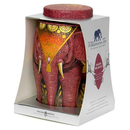- Williamson English Breakfast Elephant Tea Caddy