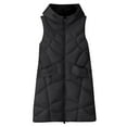thumbnail image 4 of Vedolay Womens Parkas 2023 Women Casual Solid Hooded Plush Warm Jackets Black,2XL, 4 of 5