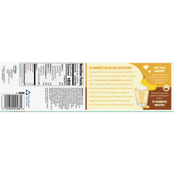 Little Debbie Banana Puddin' Creme Pies (Pack of 4)