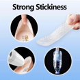 thumbnail image 5 of 3pairs Silicone Heel Stickers Heels Grips For Women Men Anti Slip Heel Cushions Non-slip Inserts Pads Foot Heel Care Protector, 5 of 5