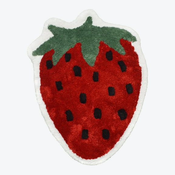 Strawberry Bath Mat cute mat gift for gilrs or womens 60*90cm