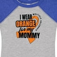 thumbnail image 4 of Inktastic I Wear Orange for My Mommy Multiple Sclerosis Awareness Boys or Girls Baby Bodysuit, 4 of 5