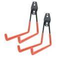 thumbnail image 4 of Garage Hooks, Garage Storage Hooks Tool Hangers for Ladder, Extension Cord, Tool Cable, Wall Mount Large Utility Hook for Garage, Garden Tools, Bikes, 2Pcs, 4 of 8