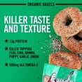 thumbnail image 2 of Dave's Killer Bread Epic Everything Organic Bagels, 16.75 oz, 5 Ct, Shelf-Stable pack of 4, 2 of 3